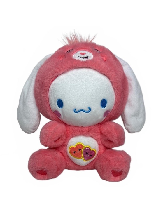 Basic Fun Other - Hello Kitty x Care Bears Cinnamoroll as Love-A-Lot Bear 9 inch Plush 2024 Sanrio